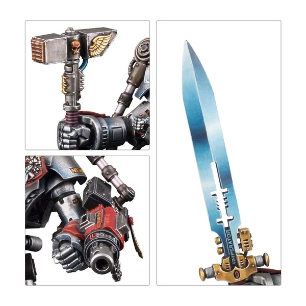 W40K : Grey Knight - Grand Maître en Cuirasse Némésis