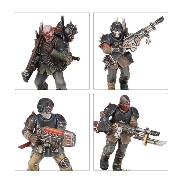 W40k : Space Marines du Chaos - Escouade de Gardes Renégats