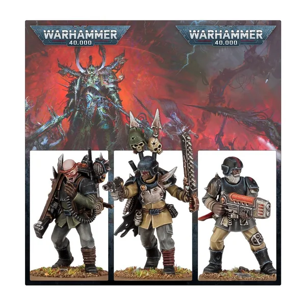 W40k : Space Marines du Chaos - Escouade de Gardes Renégats