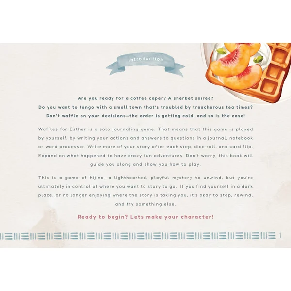 Waffles for Esther