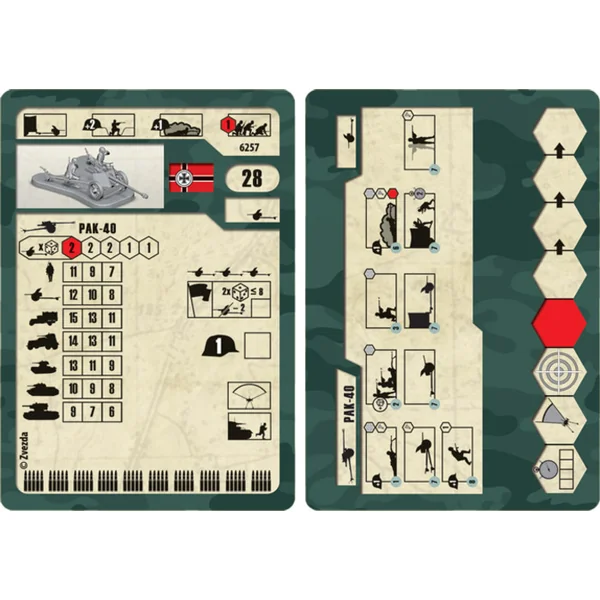 Wargames (WWII) militaire 6257 - Pak-40 (1:72)