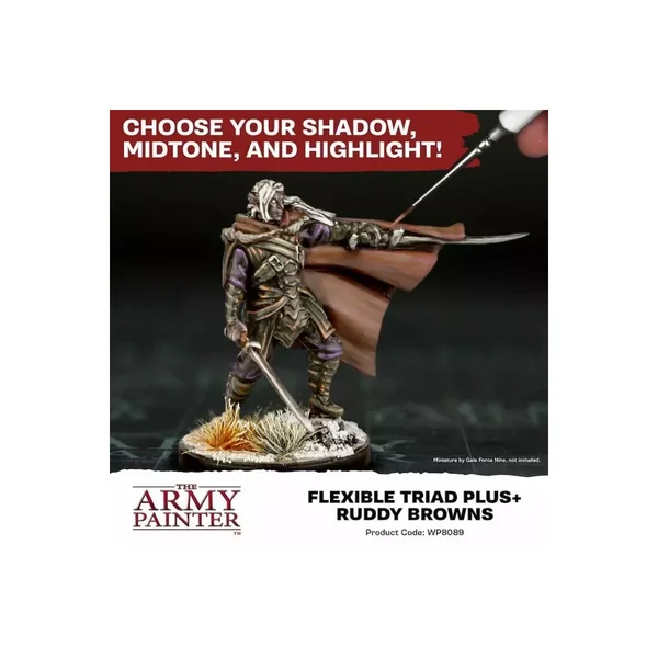 Warpaints Fanatic : Ruddy Browns Flexible Triad PLUS+