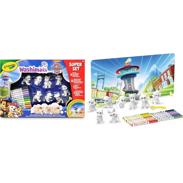 Washimals Super Set Pat'Patrouille - Crayola