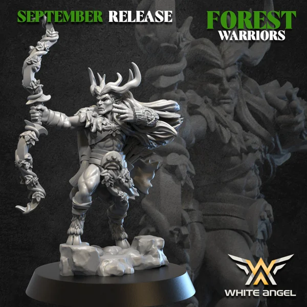 White Angel Miniatures - Forest Warriors - King of the Forest