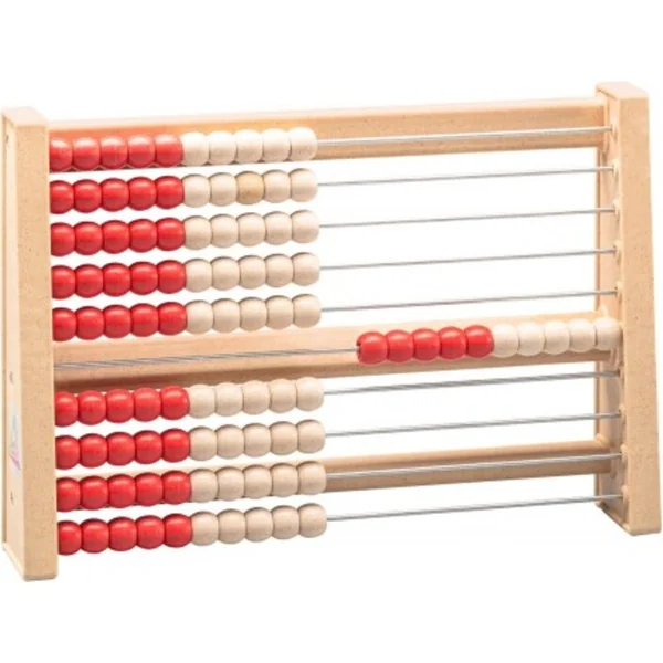 Wissner Abacus rouge et blanc