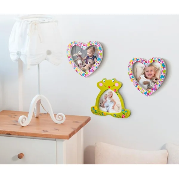 Woody Perles à enfiler - Cœur