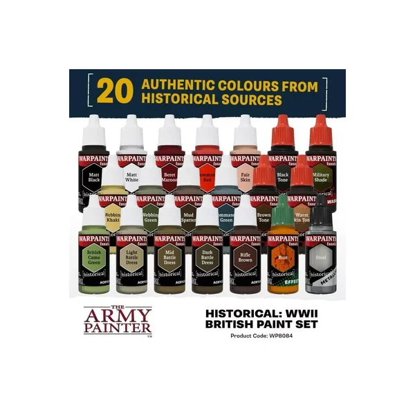 World War II British Paint Set