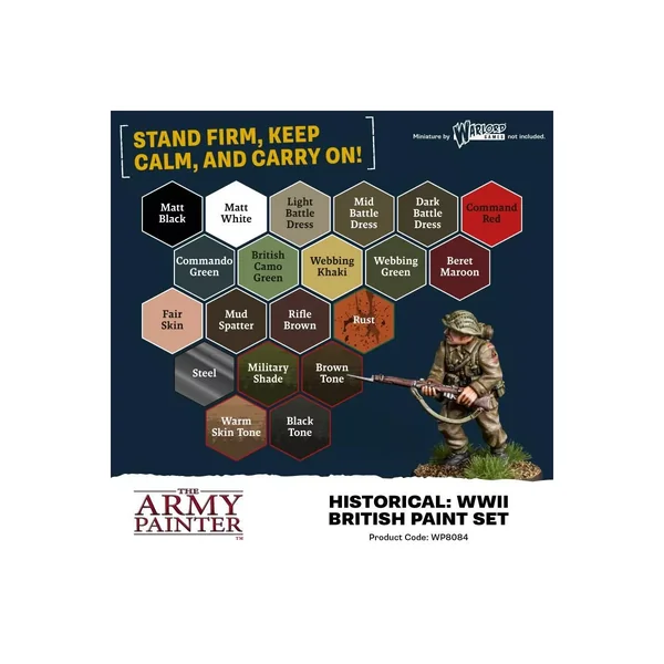 World War II British Paint Set