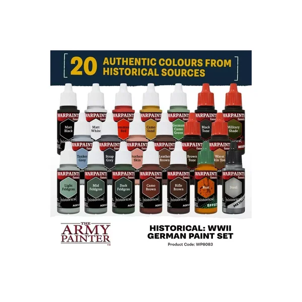 World War II German Paint Set