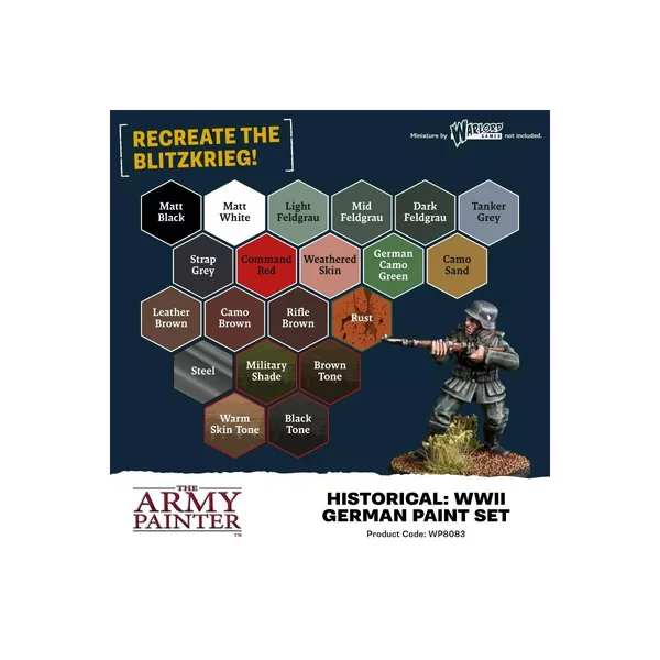 World War II German Paint Set