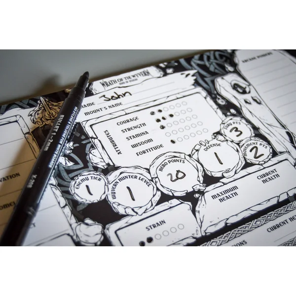 Wrath of the Wyvern – Bestiaire (Édition Effaçable)