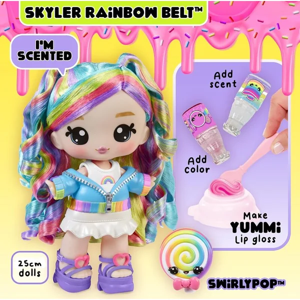 Yummiland Grande poupée avec brillant à lèvres Skyler