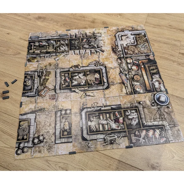 Zombicide - x12 clips connecteurs de dalle