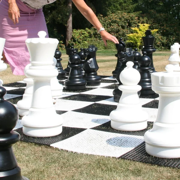 Échiquier géant 304 cm - Dalles - Ubergames