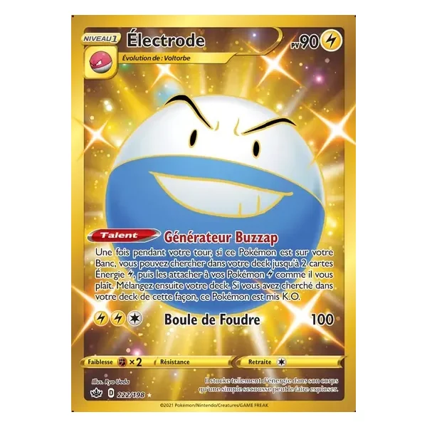 Électrode – Règne de Glace – 222/198