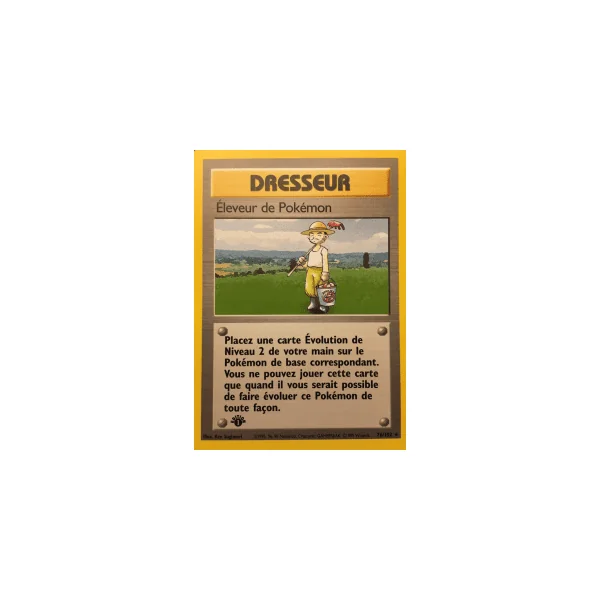 Éleveur de Pokémon – Set de Base – 076/102