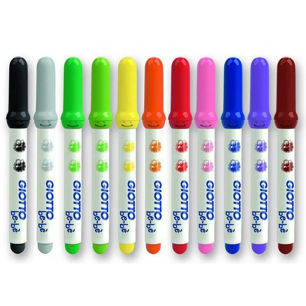 Étui 12 feutres lavables maxi Giotto Bèbe